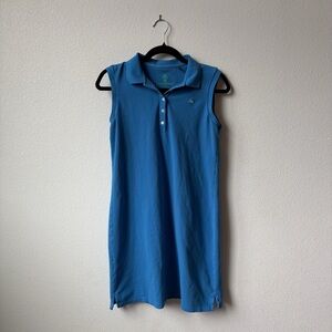 Tommy Bahama Small Blue Sleeveless Polo Dress